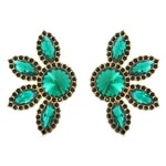 Cute Floral Stone Earrings