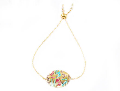 Styled Ethnic Charm Bracelet