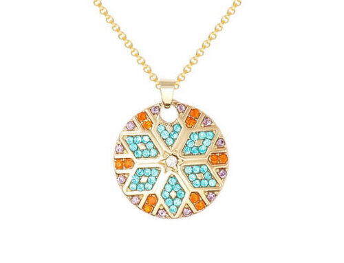 Styled Ethnic Pendant Necklace